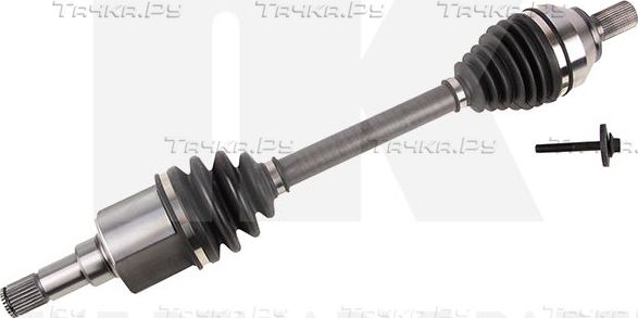 Полуось (привод в сборе, приводной вал) NK для Volvo S40 II 2004-2012. Артикул 5025101
