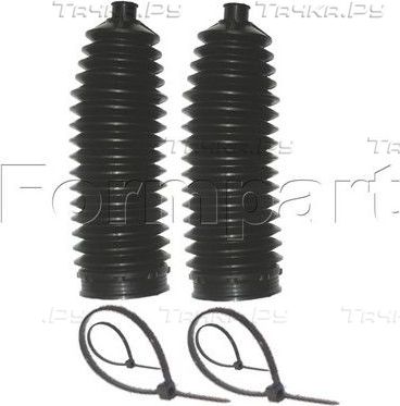 Пыльник рулевой рейки Formpart (термопласт) передний для Ford Fiesta V 2001-2010. Артикул 15407324/K