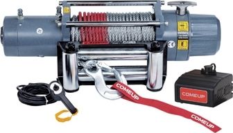 Лебёдка электрическая 24V COMEUP DV-9 (EAC) (Стальной трос). Артикул 856353
