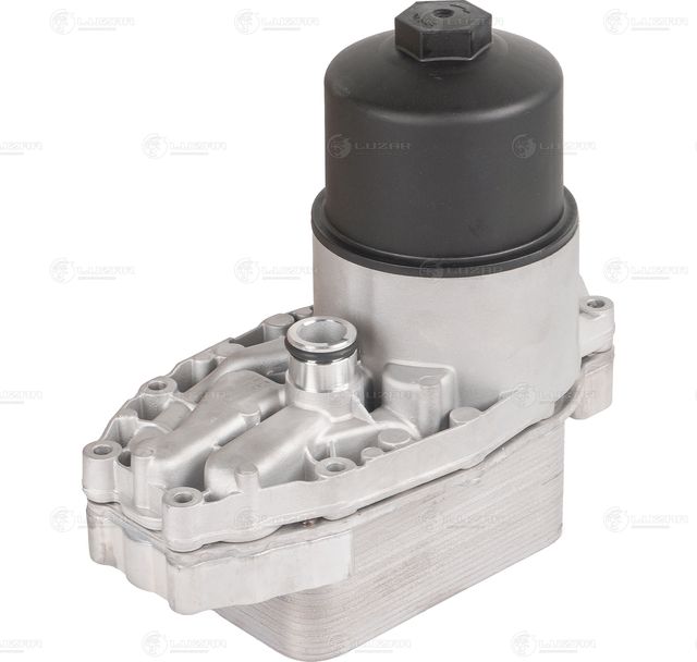 Радиатор масляный (маслоохладитель) для двигателя (в сборе) Luzar для Jaguar XF II 2015-2026. Артикул LOc 1008