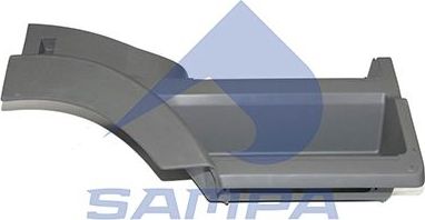 Пороги Sampa правый для Mercedes-Benz Actros MP1 1996-2003. Артикул 1810 0048