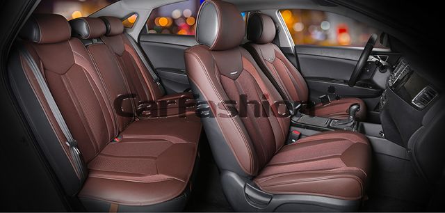 Накидки универсальные CarFashion Urban Plus для авто, цвет Коричневый/Коричневый/Коричневый. Артикул 22375