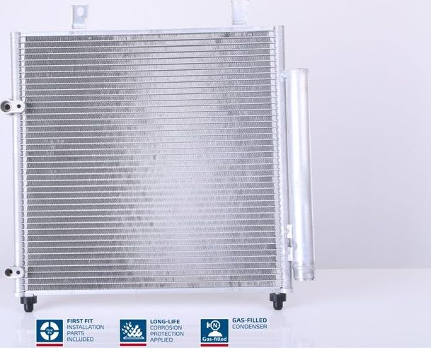 Радиатор кондиционера (конденсатор) Nissens (алюминий). Артикул 941222