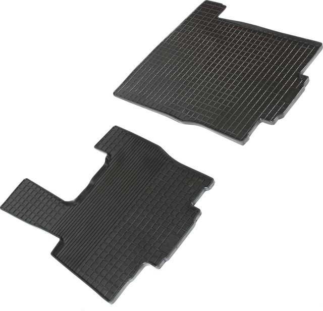 Коврики резиновые Seintex с узором сетка для салона DAF 105 XF 2006-2026. Артикул 85754