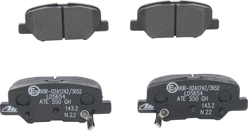 Тормозные колодки ATE Ceramic. Артикул 13.0470-5654.2