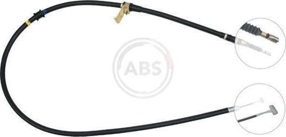 Трос ручника (тросик ручного тормоза) ABS. Артикул K15857