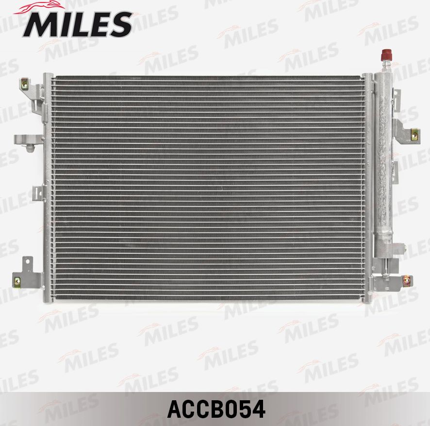 Радиатор кондиционера (конденсатор) Miles (алюминий). Артикул ACCB054
