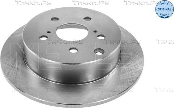 Тормозной диск Meyle Original задний для Toyota Corolla E140, E150 2006-2014. Артикул 30-15 523 0082