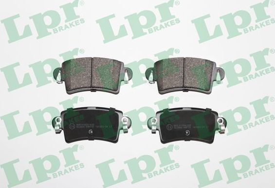Тормозные колодки LPR. Артикул 05P791