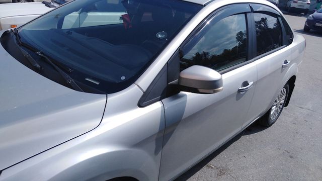 Дефлекторы Cobra Tuning для окон Ford Focus II xэтчбек 2004-2011. Артикул F30604