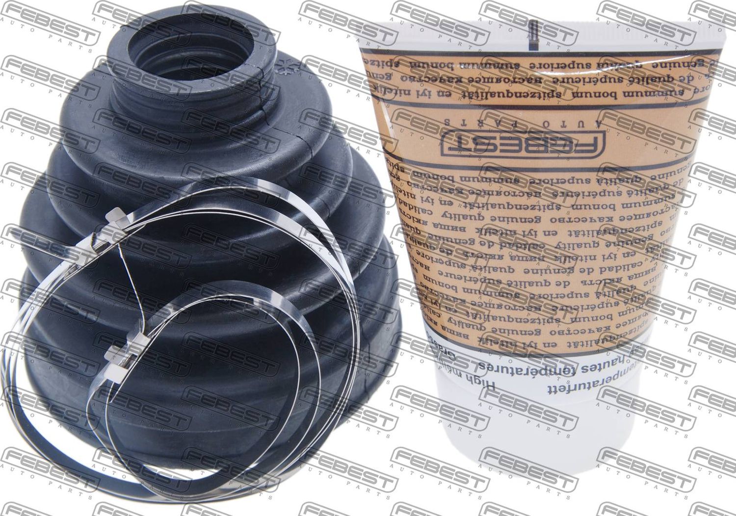 Пыльник ШРУСа внутренний Febest (NBR (бутадиен-нитрильный каучук)). Артикул 0215-D40