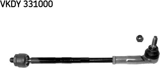 Рулевая тяга поперечная (в сборе) SKF левая для SEAT Cordoba II 2002-2009. Артикул VKDY 331000