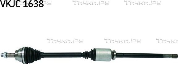 Полуось (привод в сборе, приводной вал) SKF. Артикул VKJC 1638