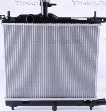 Радиатор охлаждения двигателя Nissens. Артикул 675023