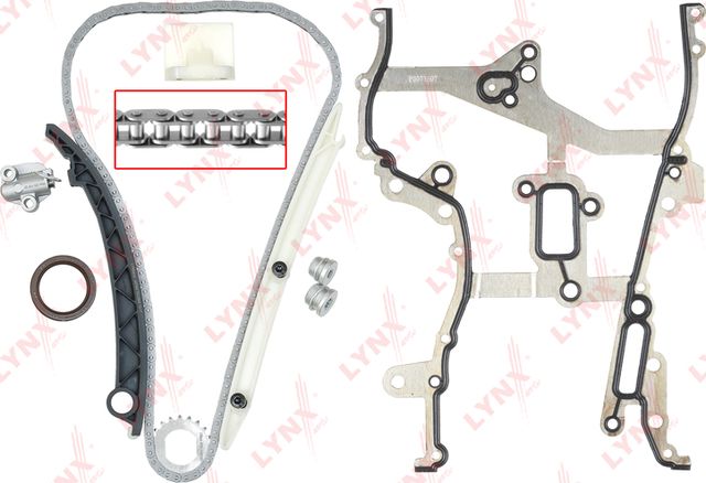Цепь ГРМ LYNXauto для Opel Meriva B 2010-2017. Артикул TK-0011