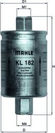 Топливный фильтр Mahle-Knecht для Rover Streetwise 2003-2005. Артикул KL 182