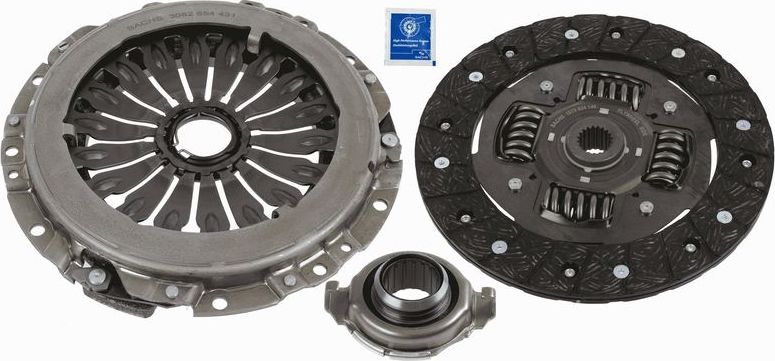 Сцепление (комплект) SACHS для Kia Spectra II 2004-2006. Артикул 3000 951 646