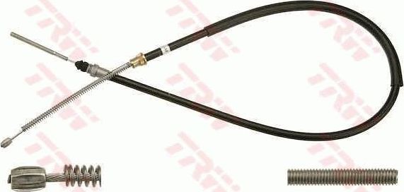 Трос ручника (тросик ручного тормоза) TRW передний/задний левый для Fiat Ulysse I 1994-2002. Артикул GCH1689