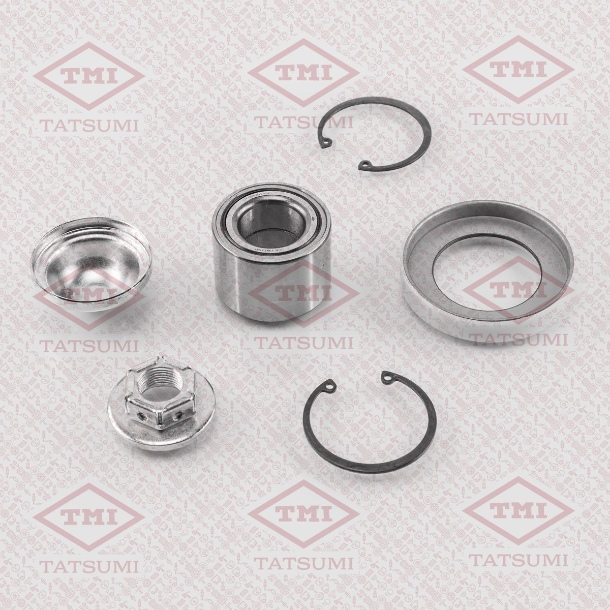 Подшипник ступицы FORD FOCUS 1/FIESTA/FUSION 98- задн. (Tatsumi). Артикул TDF5013