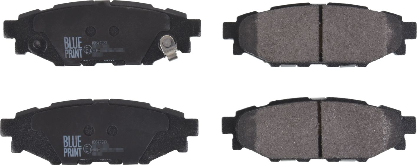 Тормозные колодки Blue Print. Артикул ADS74233