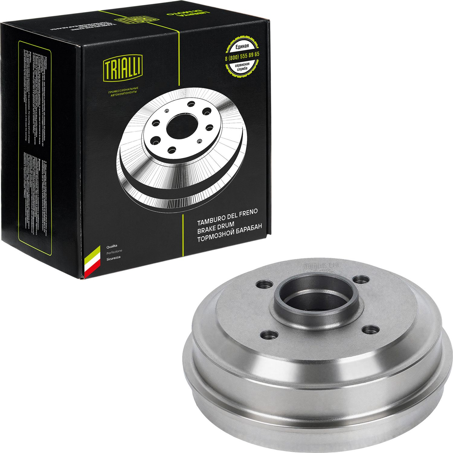 Тормозной барабан Trialli. Артикул TF 226791