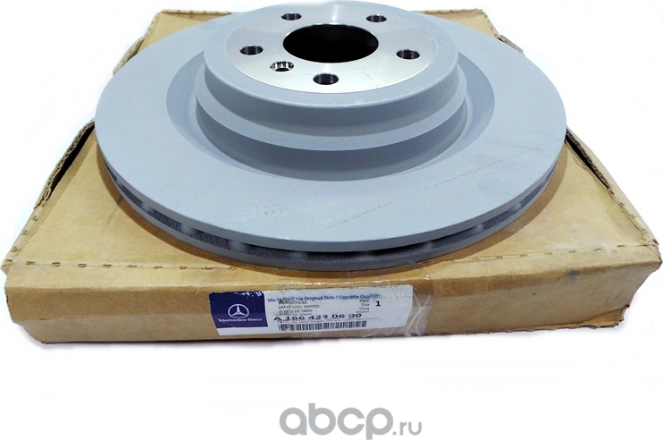Тормозной диск Mercedes-Benz. Артикул A1664230600