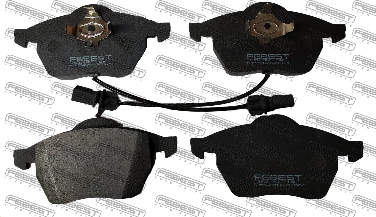 Тормозные колодки Febest. Артикул 2301-9BF