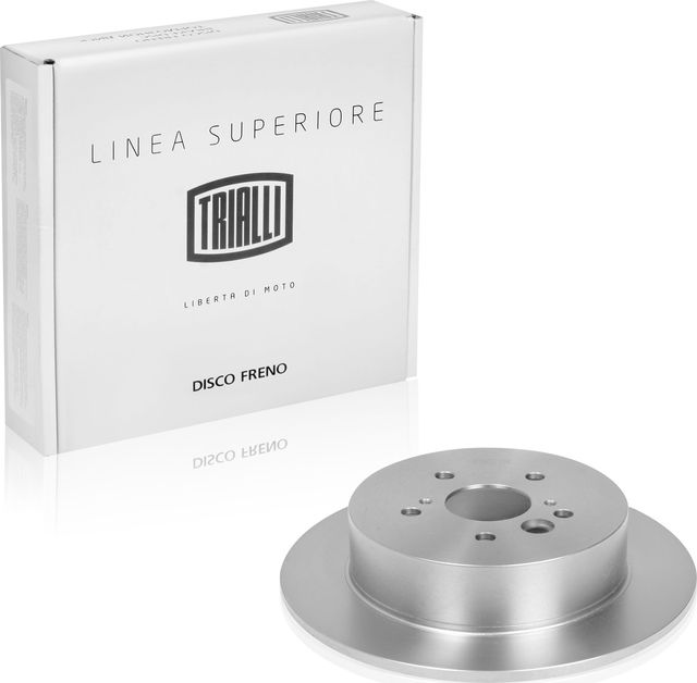 Тормозной диск Trialli задний для Lifan X60 I 2011-2026. Артикул DF 270202