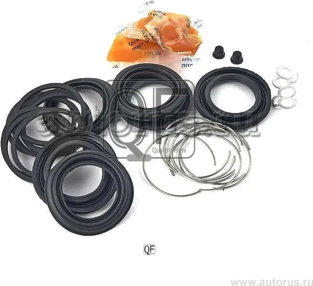 РЕМКОМПЛЕКТ СУППОРТА ТОРМОЗНОГО FR (Quattro Freni). Артикул QF40F00000