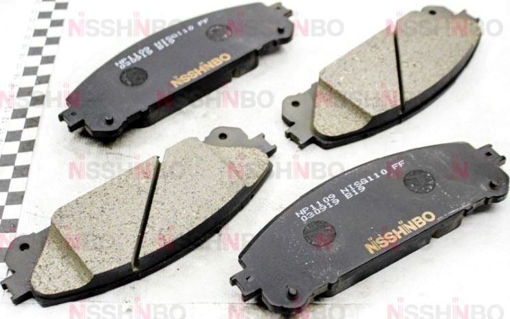 Тормозные колодки Nisshinbo. Артикул NP1109