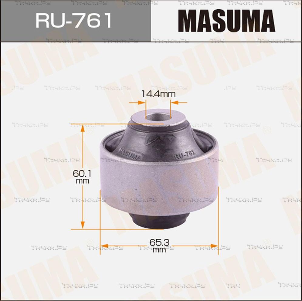 Сайлентблок переднего рычага подвески Masuma. Артикул RU-761