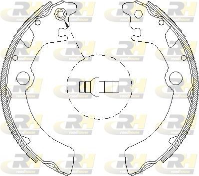 Тормозные колодки RoadHouse задние для Suzuki Wagon R+ I 1998-2000. Артикул 4116.00