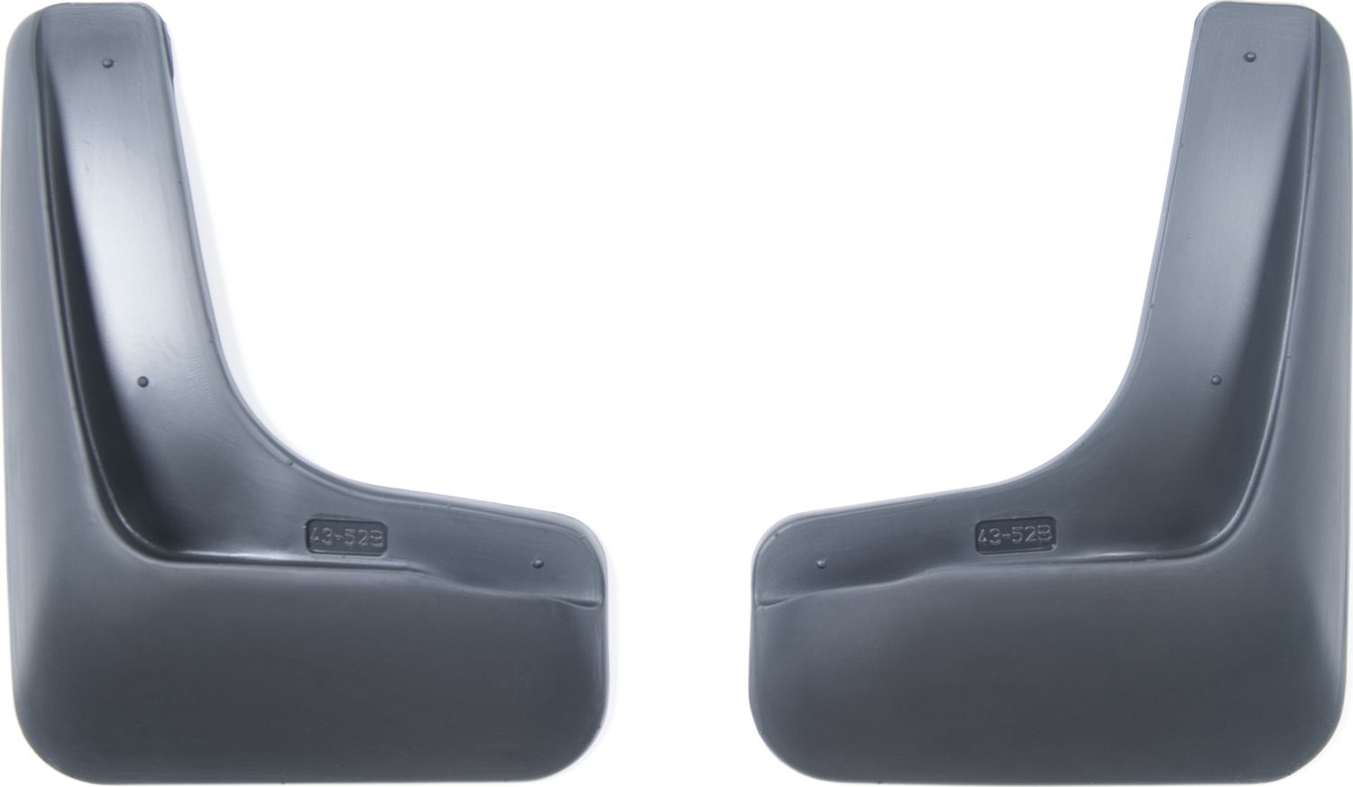 Брызговики Norplast задняя пара для Kia Rio (RUS (QB) седан 2015-2017. Артикул NPL-Br-43-52B