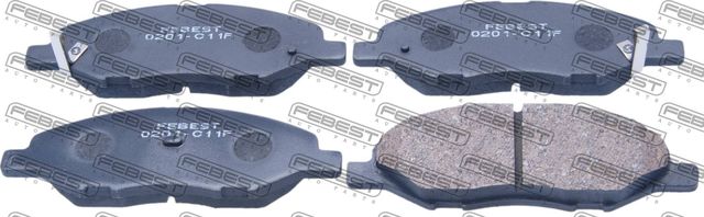 Тормозные колодки Febest. Артикул 0201-C11F