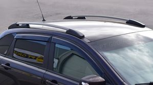 Рейлинги продольные PT Group для Lada Xray 2015-2025 Серебристый муар. Артикул 01500802