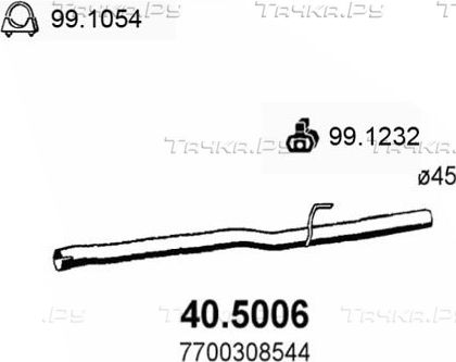 Глушитель Asso. Артикул 40.5006