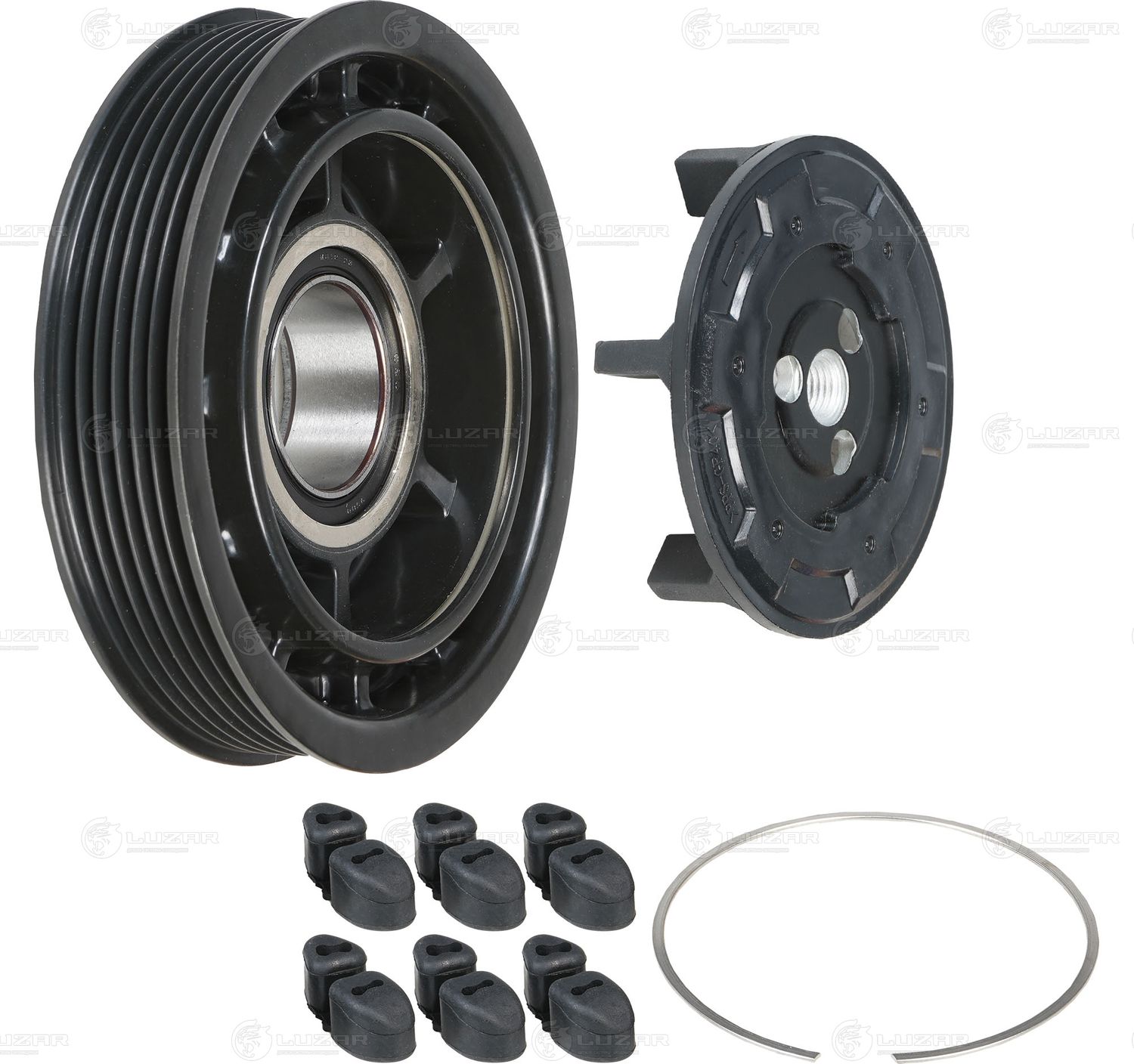 Муфта компрессора кондиционера (в сборе) Luzar. Артикул LCC 0901