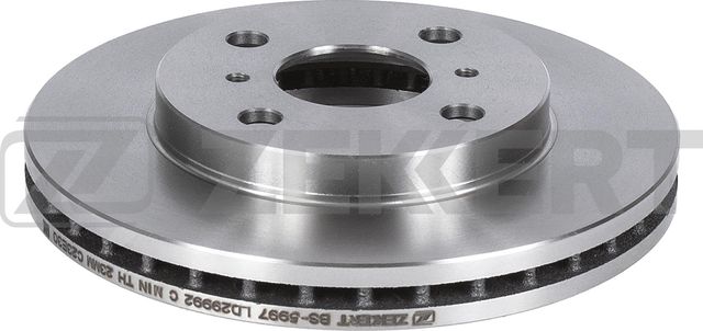 Тормозной диск Zekkert передний для Toyota Probox I 2002-2014. Артикул BS-5997