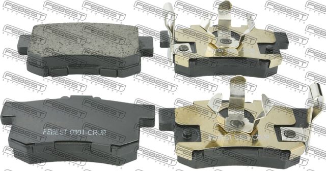Тормозные колодки Febest. Артикул 0301-CRVR