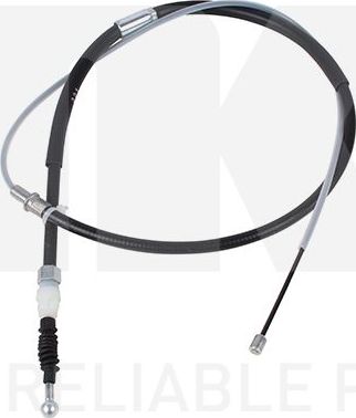 Трос ручника (тросик ручного тормоза) NK. Артикул 9047154