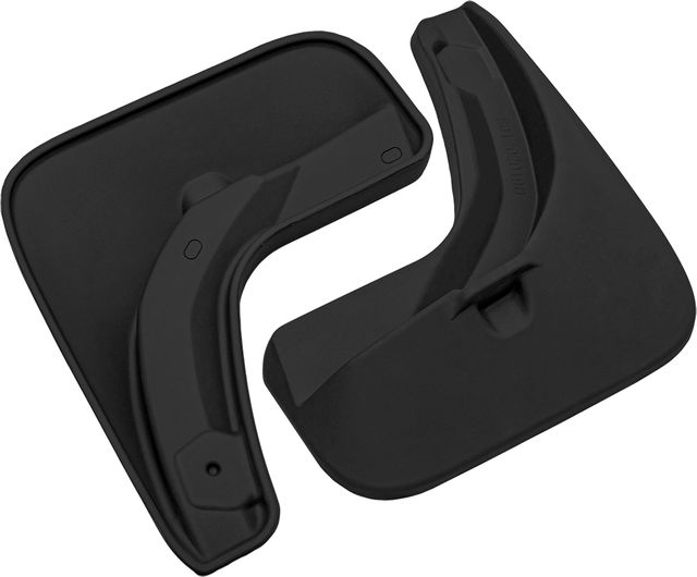 Брызговики Rezkon резиновые задняя пара для Geely Atlas I 2018-2021. Артикул 6017020190