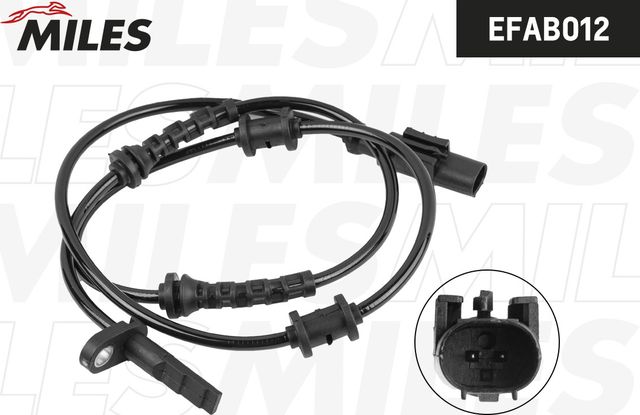 Датчик ABS FIAT DUCATO 2.2-3.0 D EFAB012 (Miles). Артикул EFAB012