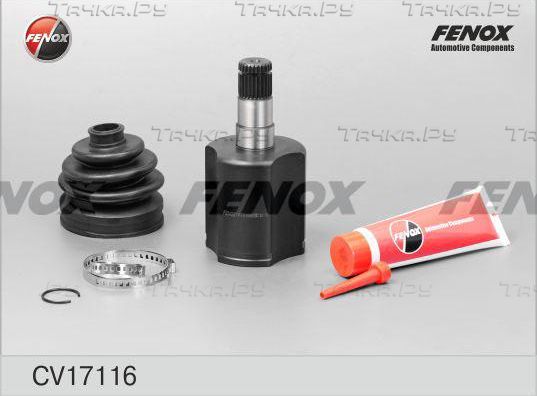 Шрус внутренний (граната) Fenox для Volkswagen Caddy III 2004-2015. Артикул CV17116