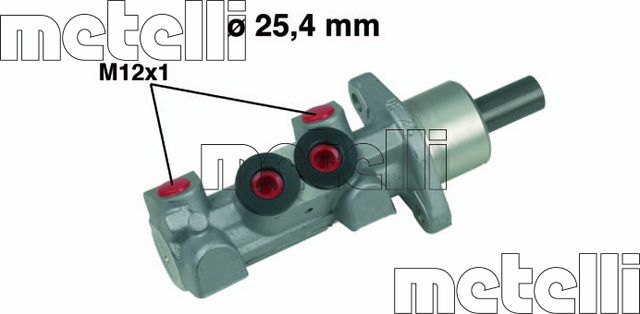 Тормозной цилиндр главный Metelli для Volkswagen Transporter T4 1990-2003. Артикул 05-0451
