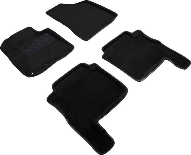 Коврики Seintex 3D ворсовые для салона Hyundai Santa Fe II 2006-2010. Артикул 81955