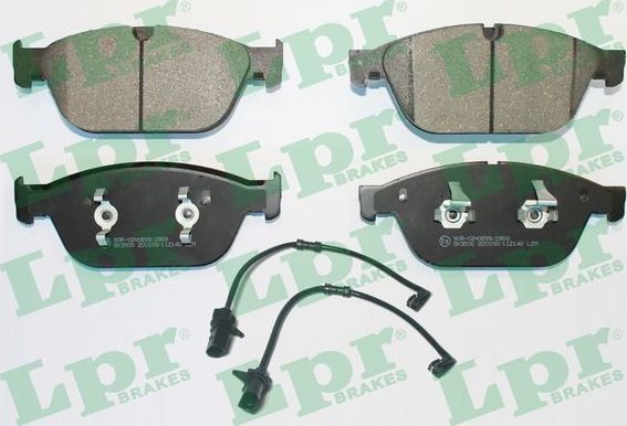 Тормозные колодки LPR. Артикул 05P2140A