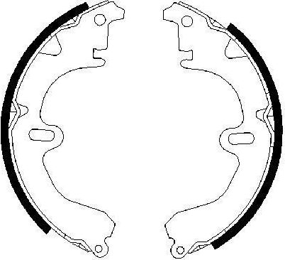 Тормозные колодки Bosch. Артикул 0 986 487 203