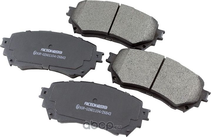 Колодки тормозные дисковые (Frictionmaster). Артикул MKD1711