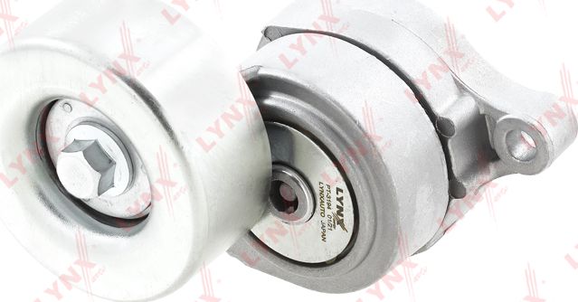 Натяжной ролик (натяжитель) приводного клинового зубчатого ремня LYNXauto. Артикул PT-3194