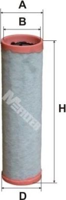 Воздушный фильтр MFilter. Артикул A 582/1